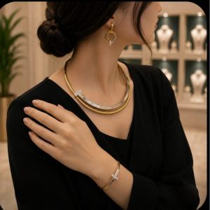 سرویس طلا طوق تیفانی