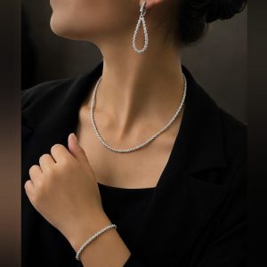 سرویس طلا خودکاری سفید(کد54)